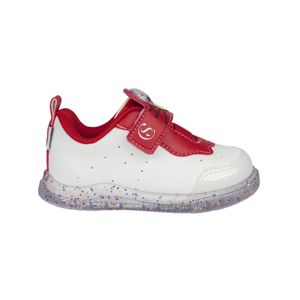 T&ecirc;nis Infantil Pampili Chocomonstros Fil&oacute; Branco, , large. image number 1