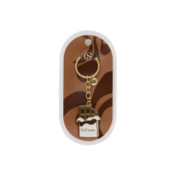 Chaveiro Tablete laCreme Cacau Show