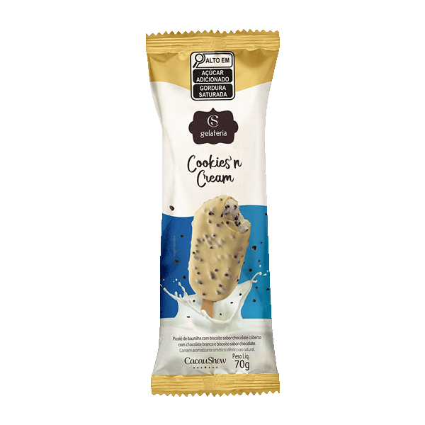 Sorvete Cookies'N Cream 70g