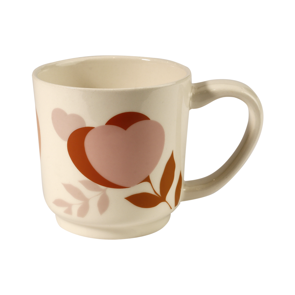 Caneca Floral 300ml, , large. image number 0