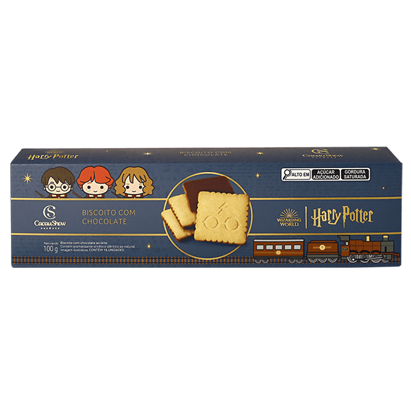 Biscoito ao Leite Harry Potter 100g