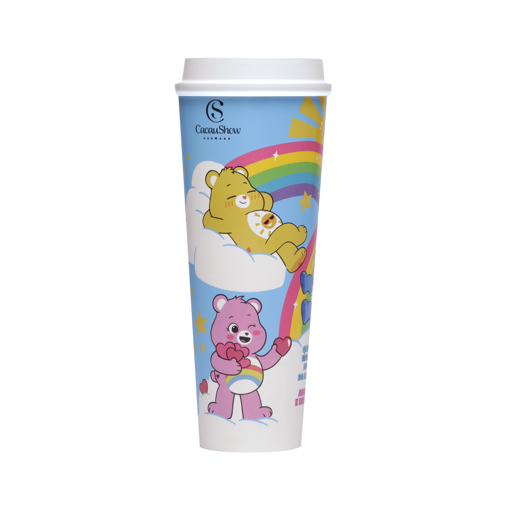 Copo com Achocolatado Chaveiro Ursinhos Carinhosos, , large. image number 0