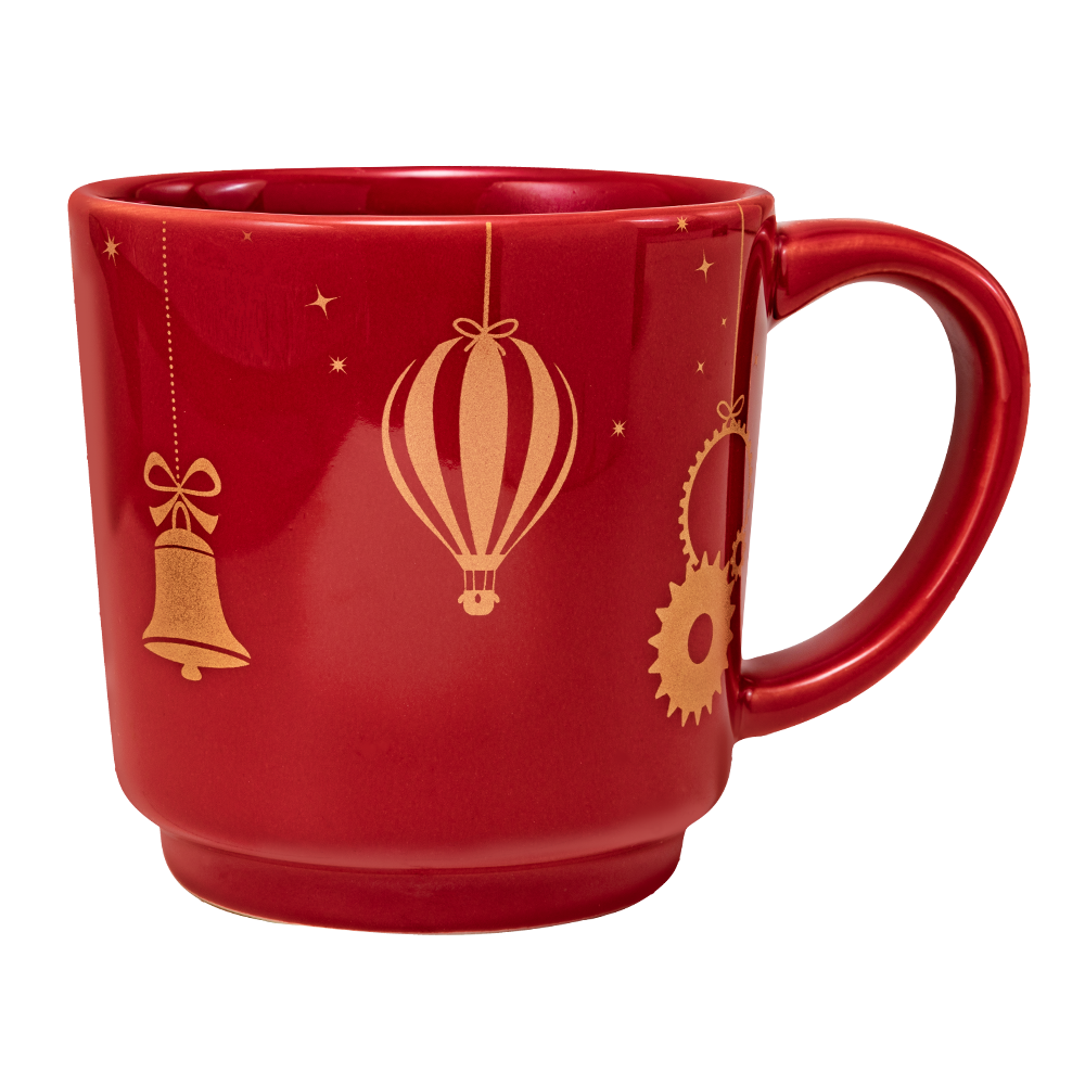 Caneca Vermelha de Natal 300ml, , large. image number 0