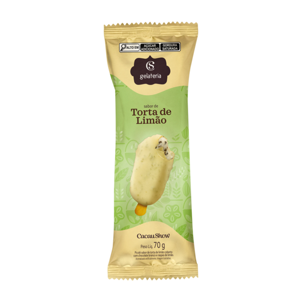 Sorvete Torta de Lim&atilde;o 70g