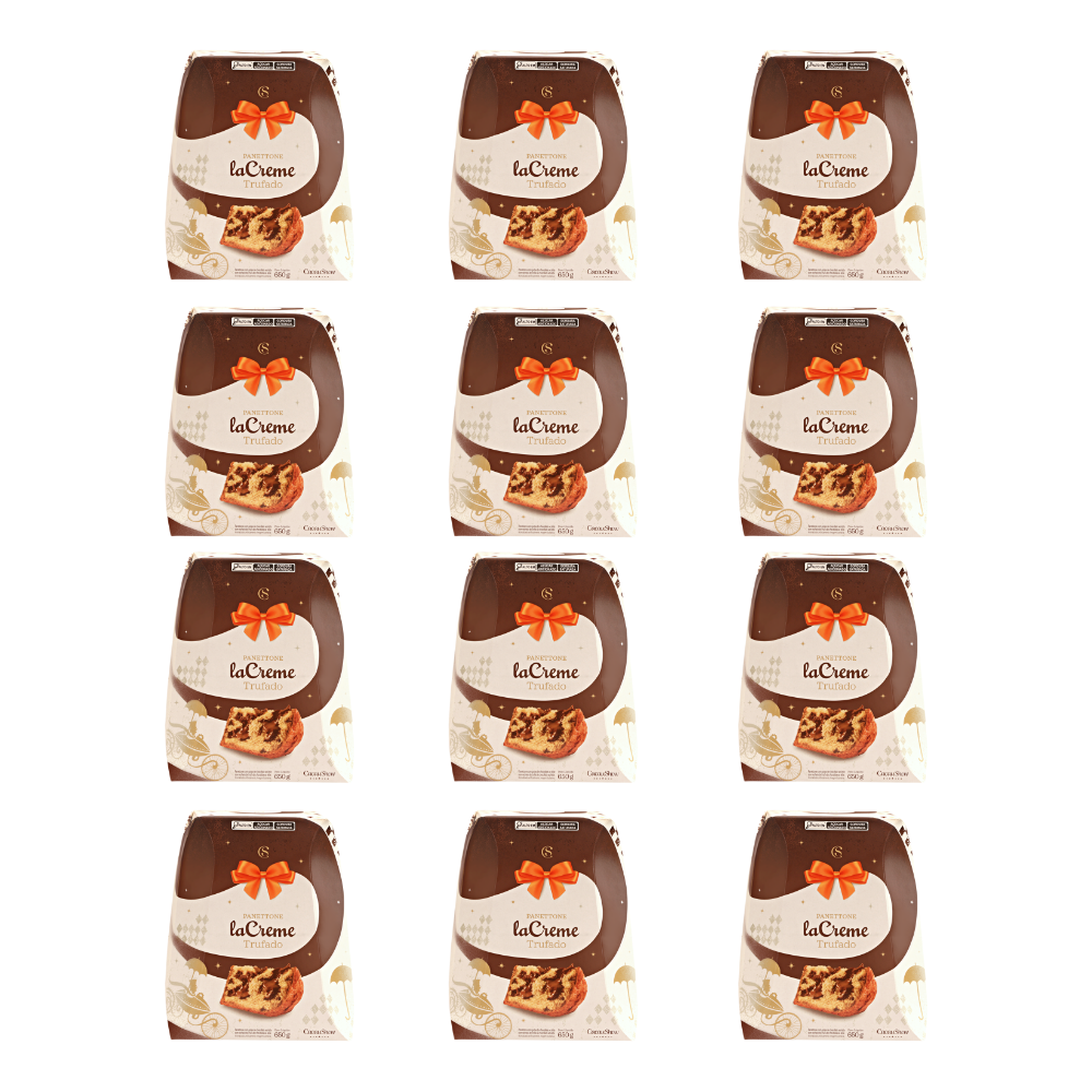 Caixa Panetone laCreme 650g 12 Unidades, , large. image number 0
