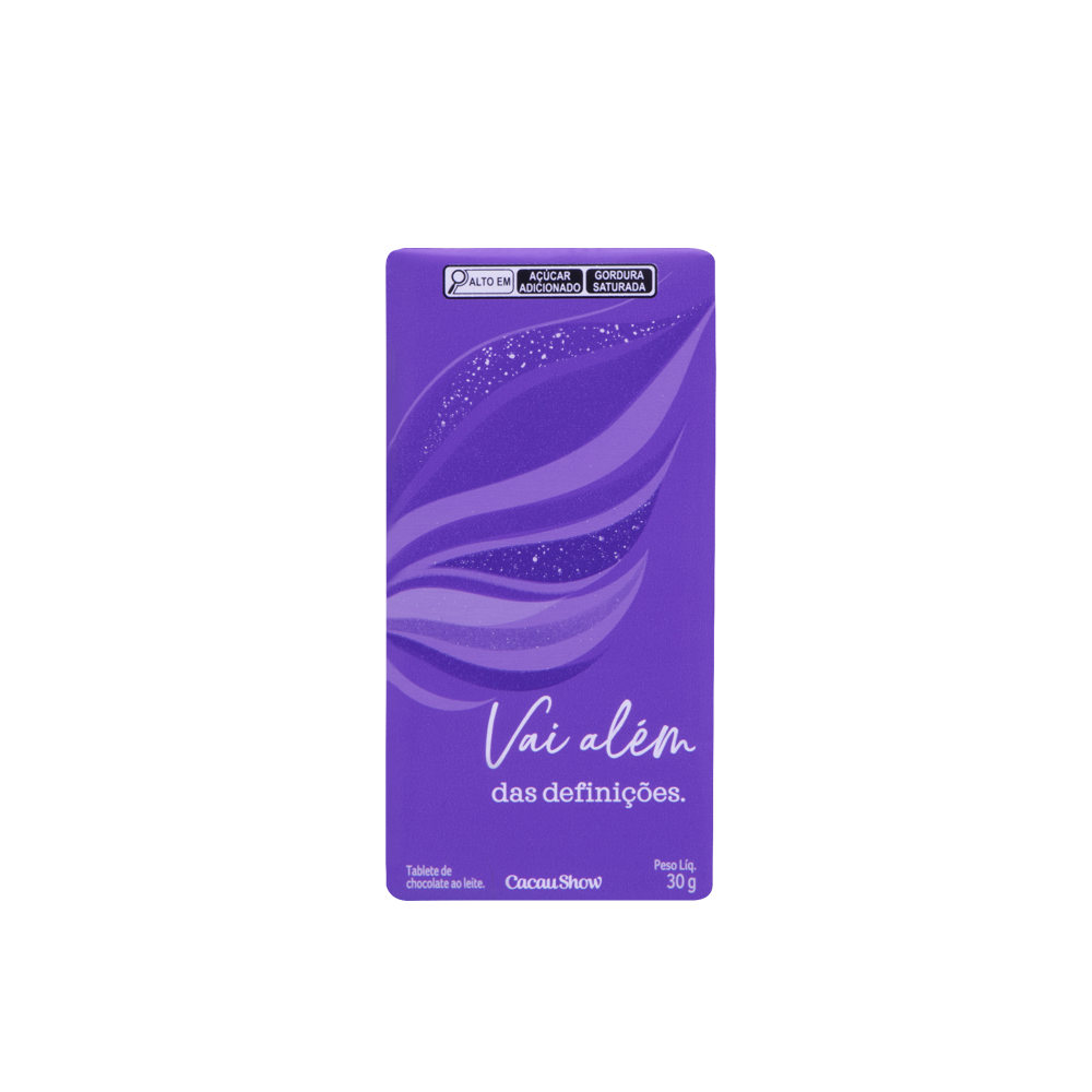 Tablete de Chocolate ao Leite Mulheres 30g, , large. image number 0