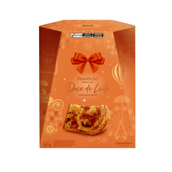 Panetone Doce de Leite com Speculoos 580g