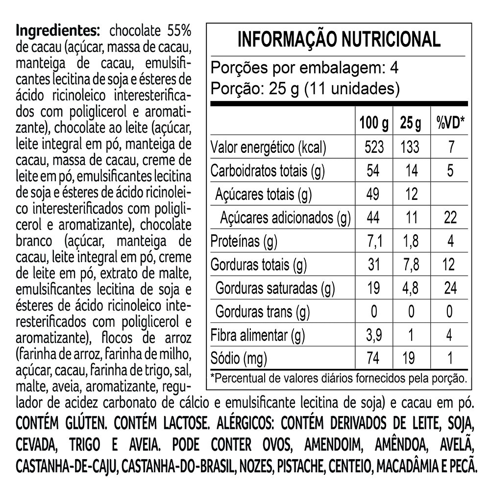 Drageado Bytes 3 Chocolates 100g, , large. image number 1