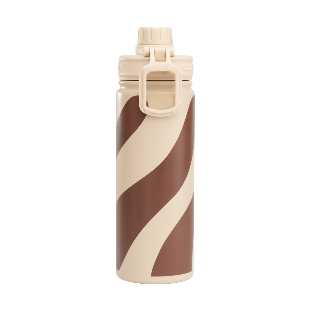 Garrafa T&eacute;rmica Bege Cacau Show, , large. image number 0