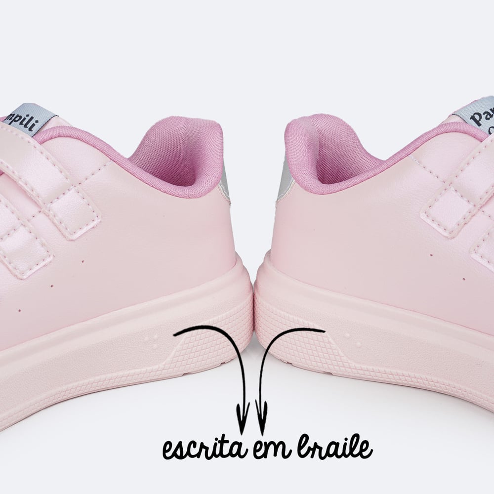 T&ecirc;nis Pampili Chocomonstros Claudete Rosa, , large. image number 8