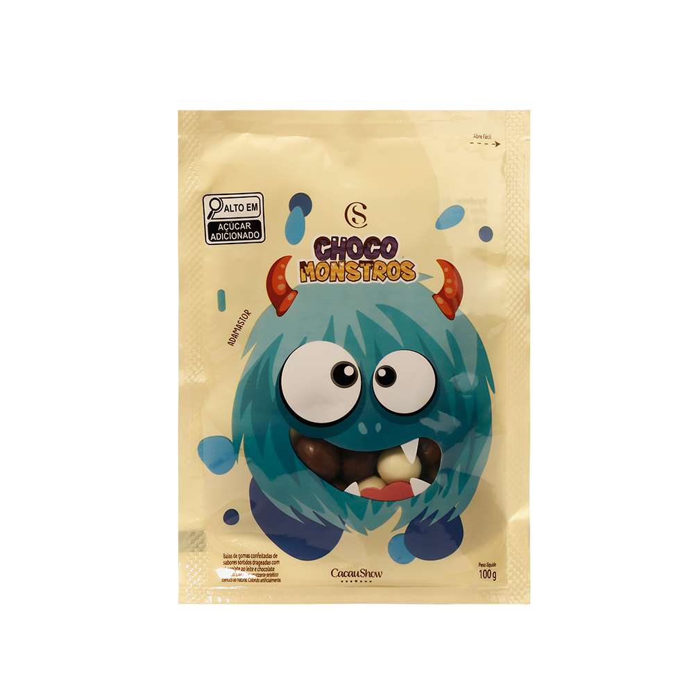 Drageado Chocomonstros 100g, , large. image number 1