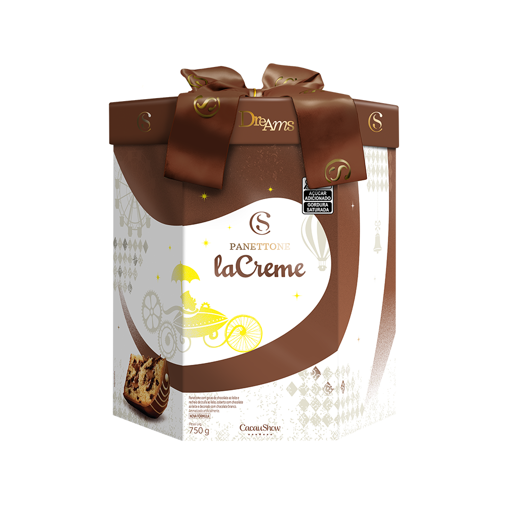 Panetone laCreme Premium ao Leite 750g, , large. image number 0