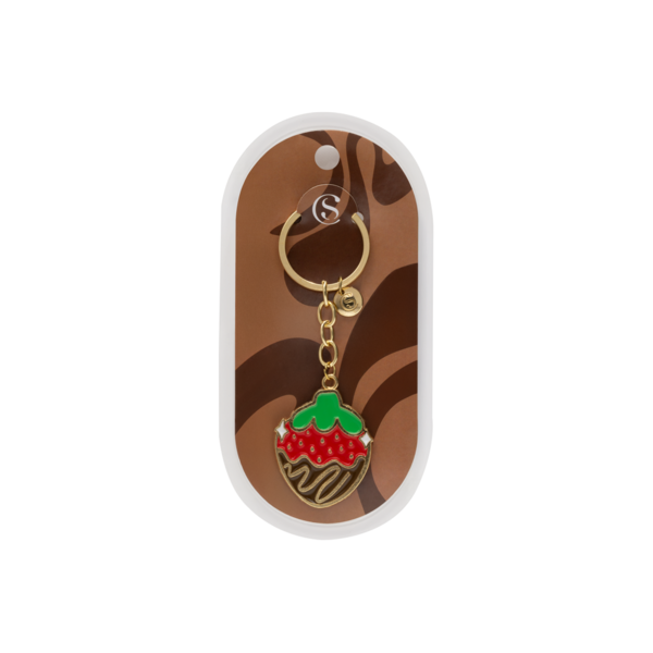 Chaveiro de Morango Cacau Show