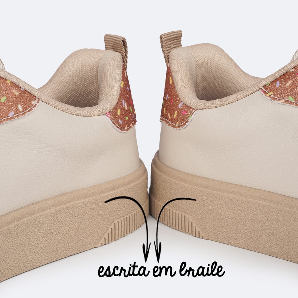 T&ecirc;nis Pampili Chocomonstros Tween Nude, , large. image number 7