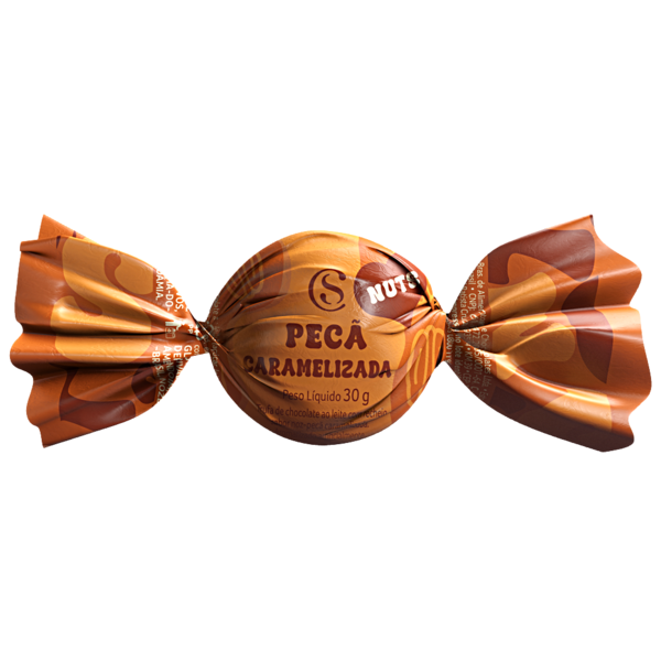Trufa Noz-Pec&atilde; Caramelizada 30g