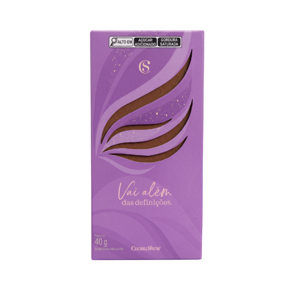 Tablete Mulheres de Chocolate ao Leite 40g