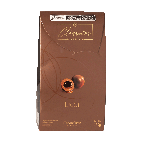 Drageados Cl&aacute;ssicos ao Leite com Licor 150g