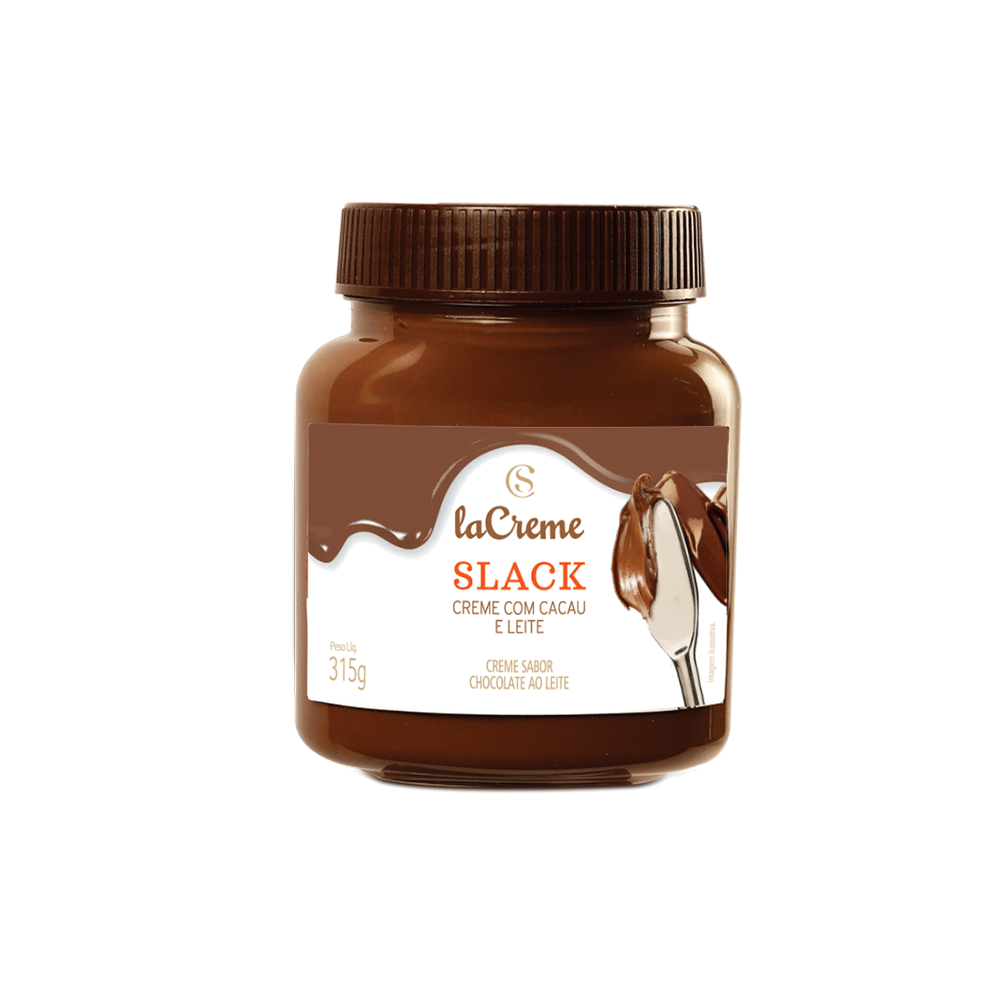 Creme laCreme Slack ao Leite 315g, , large. image number 0