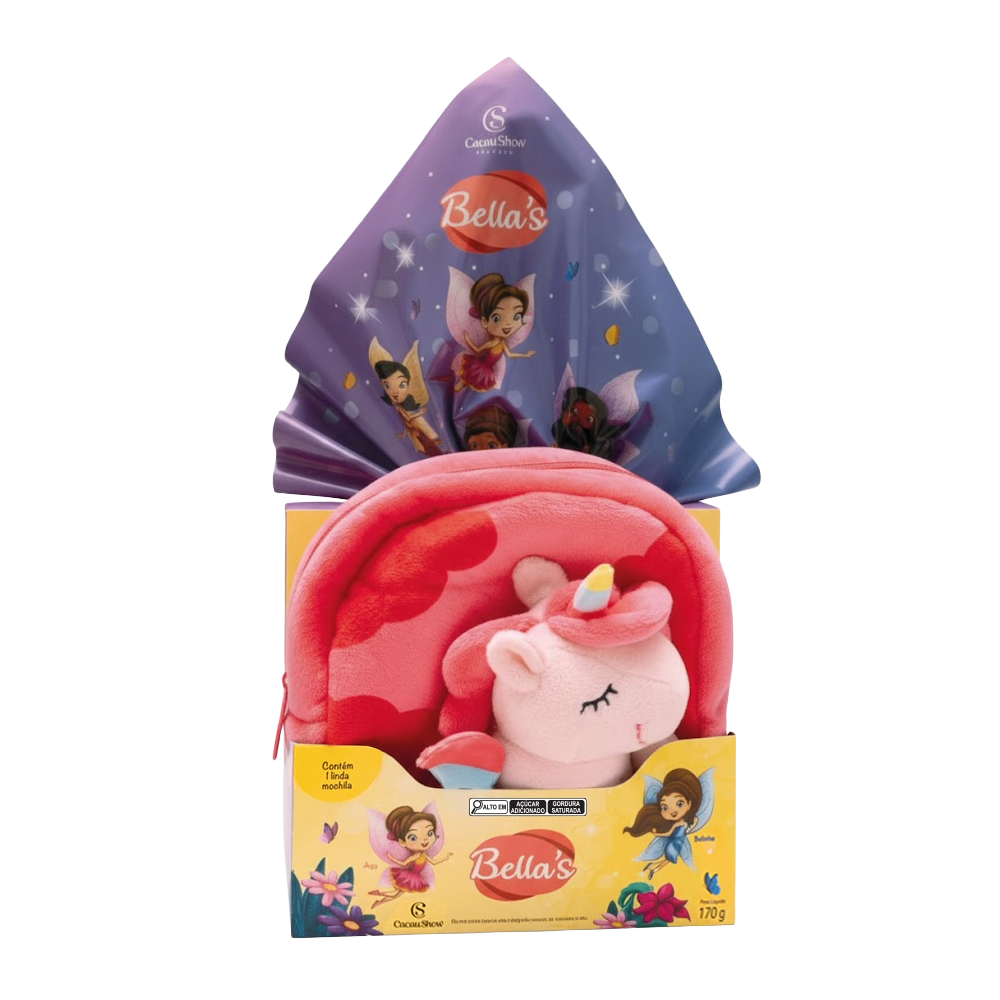 Ovo de P&aacute;scoa Pel&uacute;cia Bella's 170g, , large. image number 0