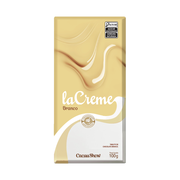 Tablete laCreme de Chocolate Branco 100g