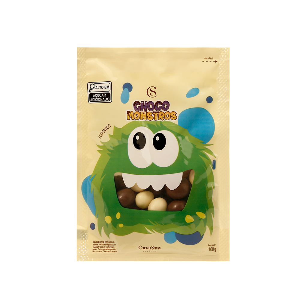 Drageado Chocomonstros 100g, , large. image number 2
