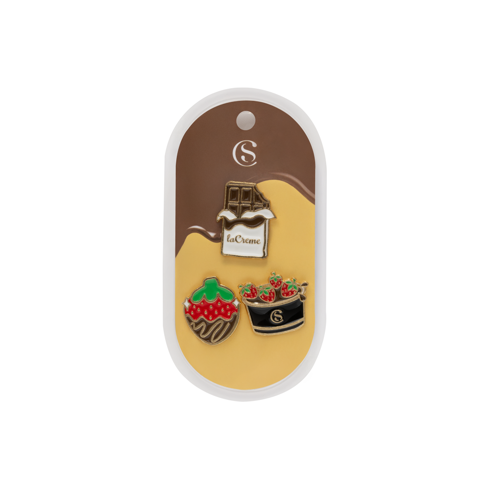 Kit Pins laCreme + Morango + Fondue, , large. image number 0