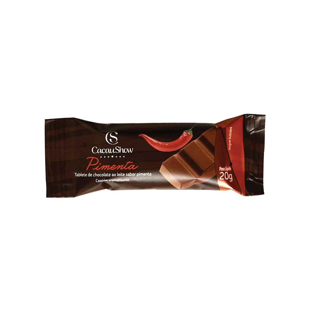 Tablete ao Leite de Pimenta 20g, , large. image number 0