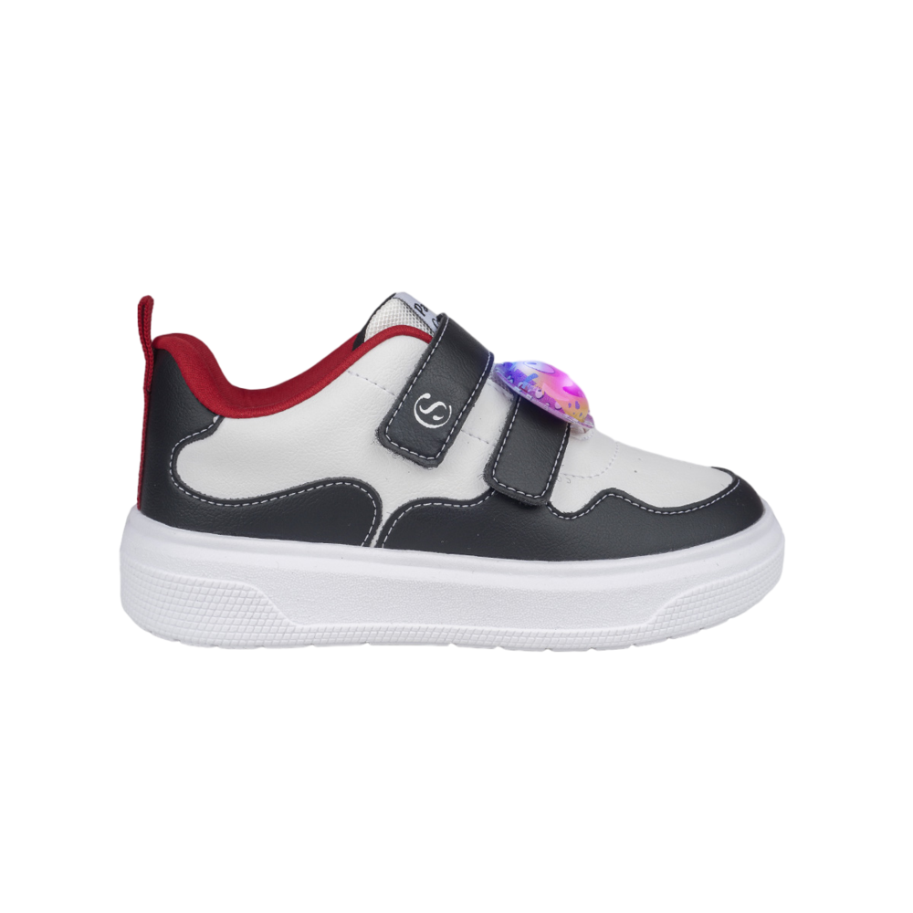 T&ecirc;nis Pampili Chocomonstros Branco e Preto, , large. image number 1