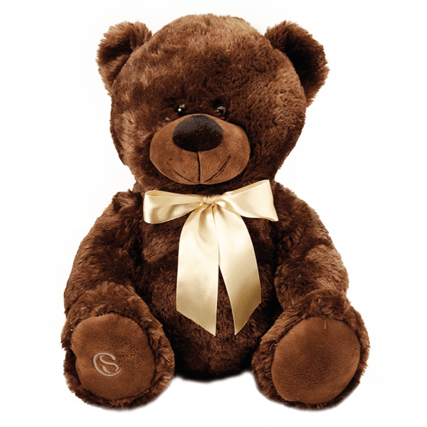 Pel&uacute;cia de Urso Marrom G