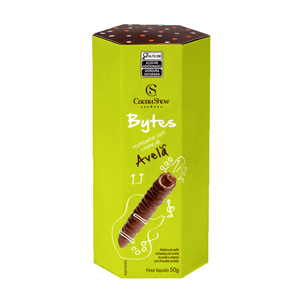 Wafer Bytes Avel&atilde; 50g