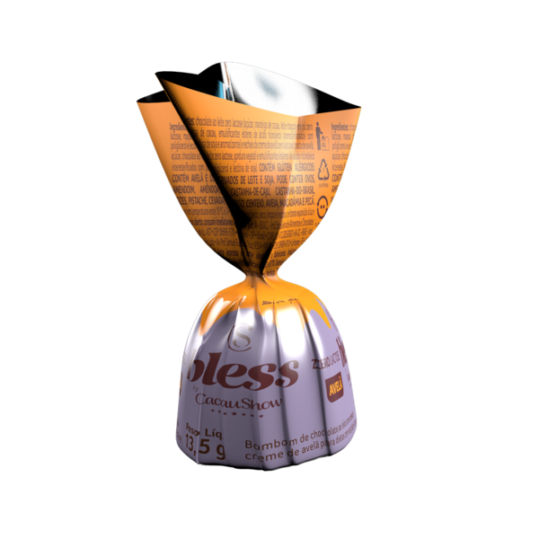 Bombom Bless Zero Lactose Avel&atilde; 13,5g