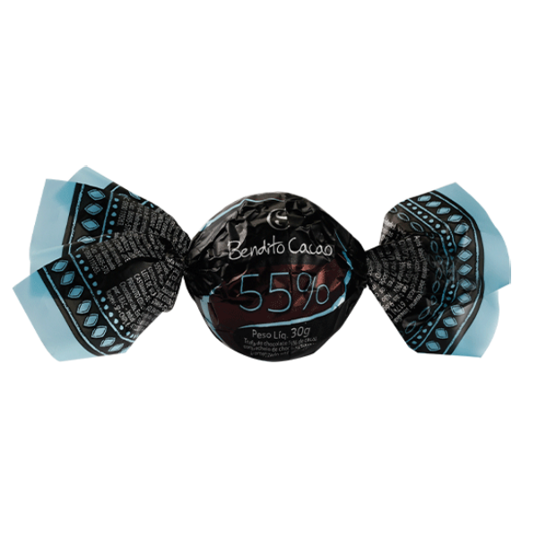 Trufa Bendito Cacao de Chocolate 55% Cacau 30g