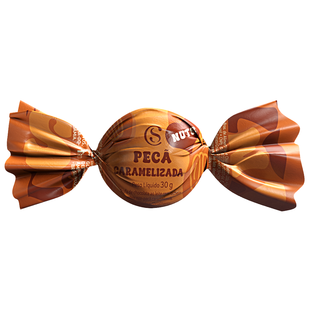 Trufa Noz-Pec&atilde; Caramelizada 30g, , large. image number 0